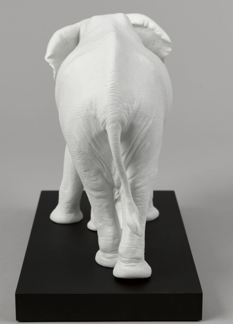 Leading The Way Elephants White Sculpture - FormFluent