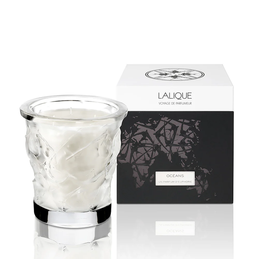 Buy Authentic Lalique Lalique Oceans Crystal Scented Candle Candle - FormFluent Sydney Australia