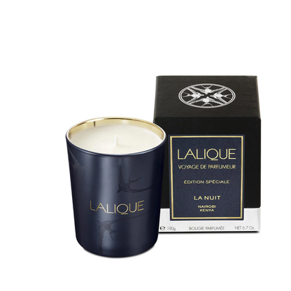 Lalique The Night Nairobi - Kenya Scented Candle Candle by  Lalique at   FormFluent Sydney, Australia
