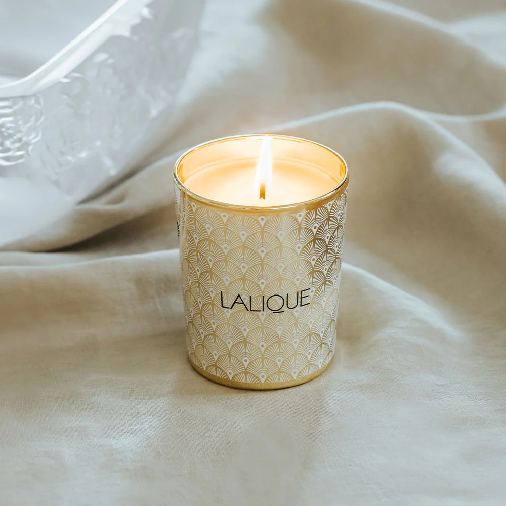 Buy Authentic Lalique Lalique Noir Premier Plume Blanche 1901 Scented Candle Candle - FormFluent Sydney Australia