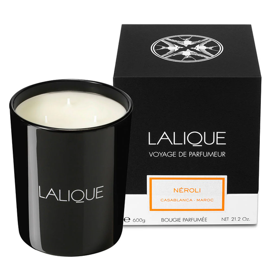 Buy Authentic Lalique Lalique Néroli Casablanca - Morocco Scented Candle 600g Candle - FormFluent Sydney Australia