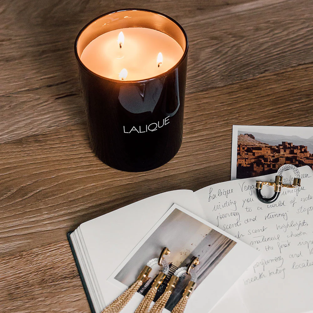 Buy Authentic Lalique Lalique Néroli Casablanca - Morocco Scented Candle 600g Candle - FormFluent Sydney Australia