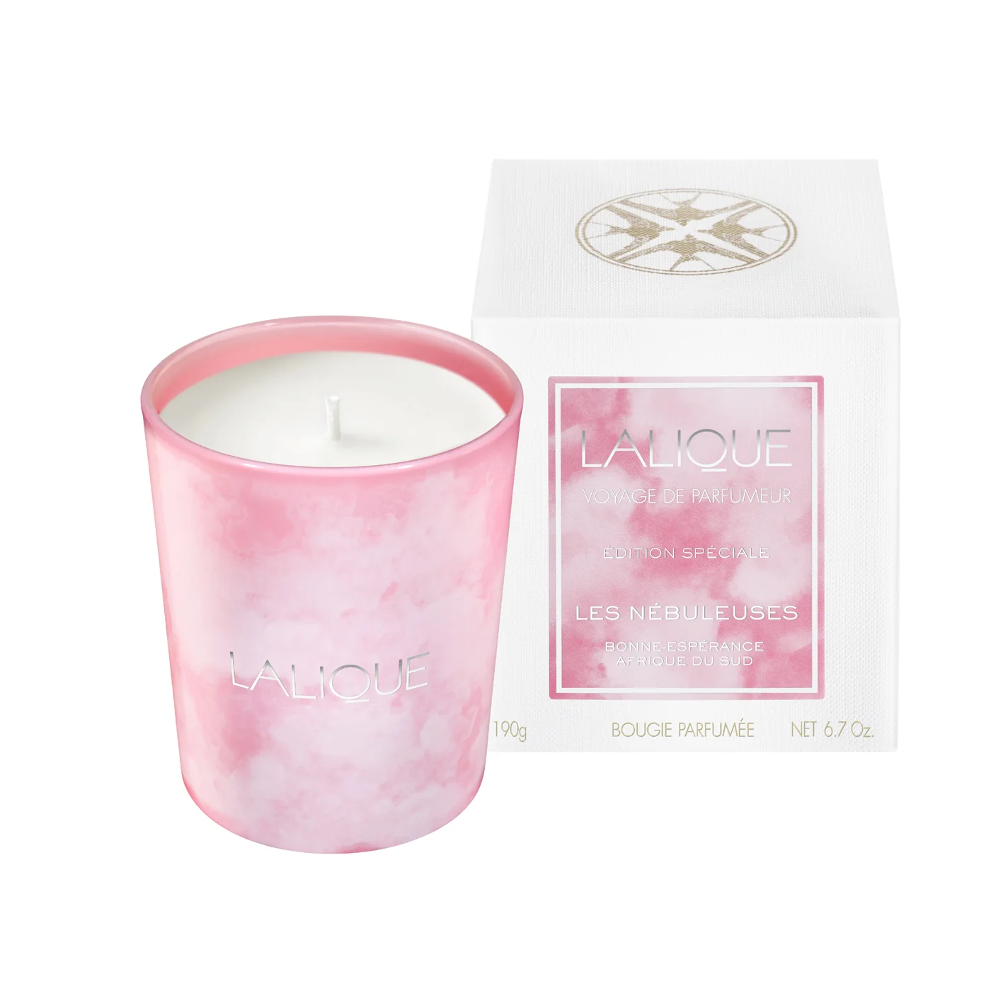 Buy Authentic Lalique Lalique Les Nébuleuses Bonne Espérance - South Africa Scented Candle Candle - FormFluent Sydney Australia