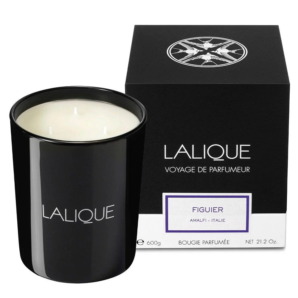 Buy Authentic Lalique Lalique Fig Tree Amalfi - Italy Scented Candle 600g Candle - FormFluent Sydney Australia