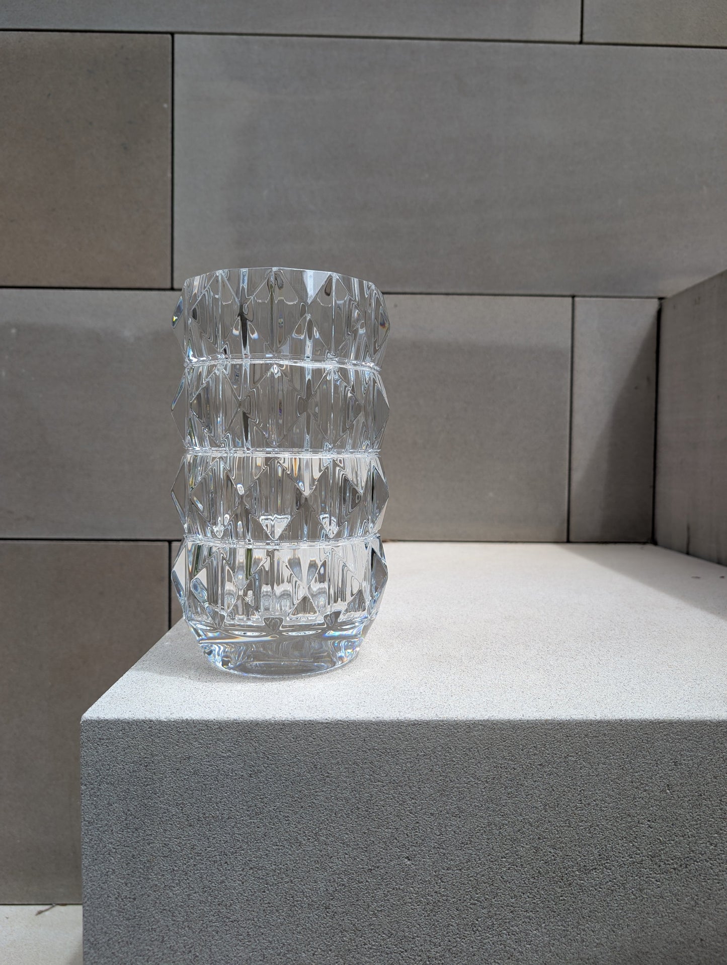  Baccarat Louxor Round Vase Medium Clear Crystal Vase by Baccarat at  FormFluent