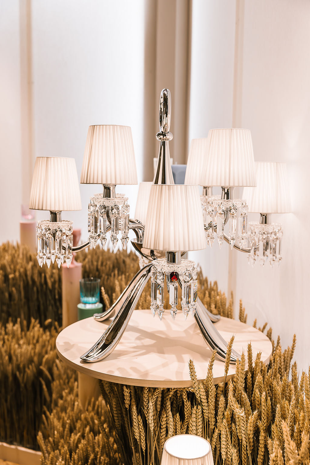 Baccarat Zénith Nomade Chandelier 8L
