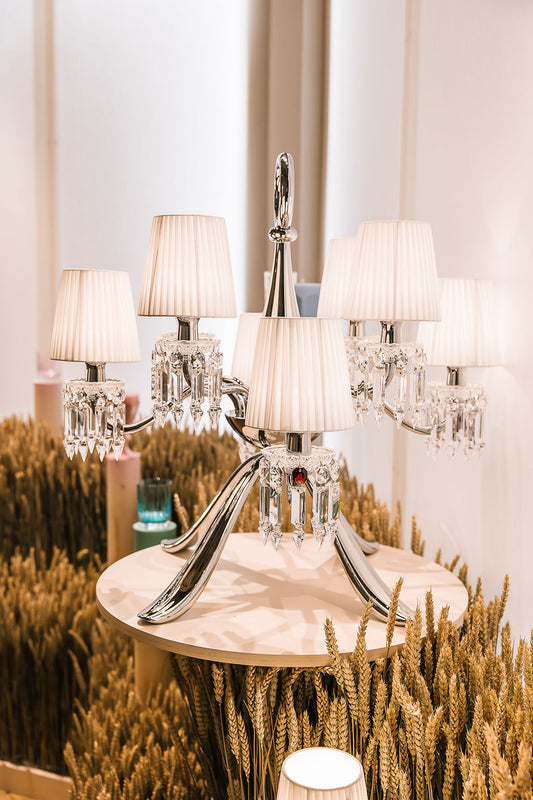 Baccarat Zénith Nomade Chandelier 8L