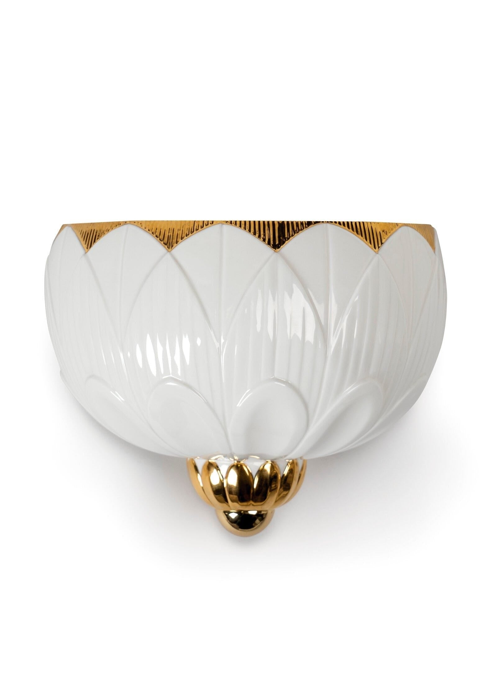 Buy Authentic Lladró Lladró Ivy and Seed Wall Sconce Lighting - FormFluent Sydney Australia