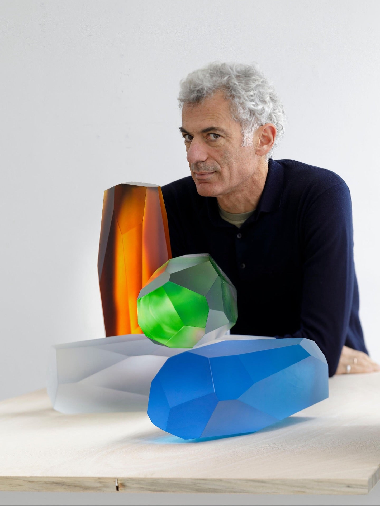 Buy Authentic Lalique Lalique Rockstone 40 Arik Levy & Lalique Art 2019 Sculpture - FormFluent Sydney Australia