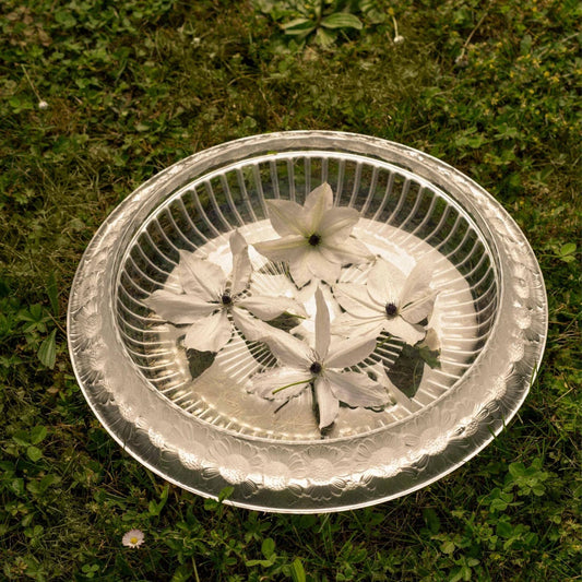 Lalique Marguerites Bowl Clear Crystal Bowl by Lalique at  FormFluent Sydney, Australia