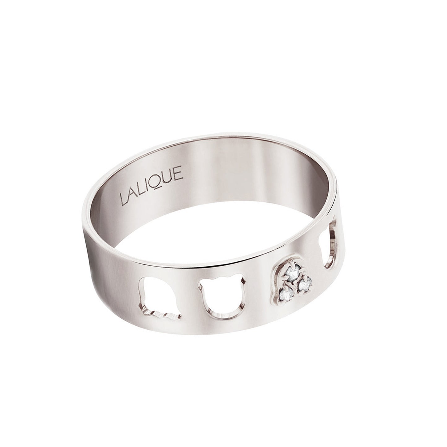 Lalique Muguet Ring - Diamond set in Silver