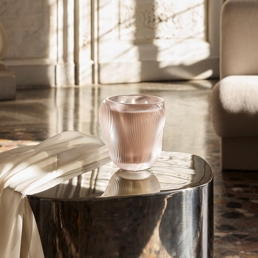 Lalique Alizé, Crystal Scented Candle Vase by Lalique at  FormFluent Sydney, Australia