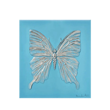Lalique Eternal Beauty Butterfly Damien Hirst Black Crystal Limited Edition Sculpture by  Lalique at   FormFluent Sydney, Australia