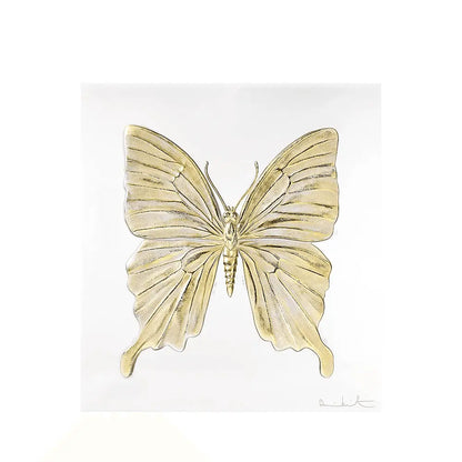 Lalique Eternal Beauty Butterfly Damien Hirst Black Crystal Limited Edition Sculpture by  Lalique at   FormFluent Sydney, Australia