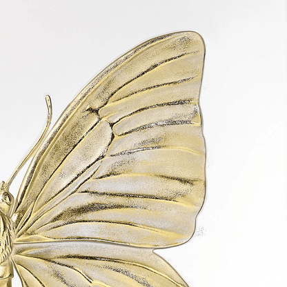 Lalique Eternal Beauty Butterfly Damien Hirst Clear Crystal Gold Stamped Limited Edition Sculpture by  Lalique at   FormFluent Sydney, Australia