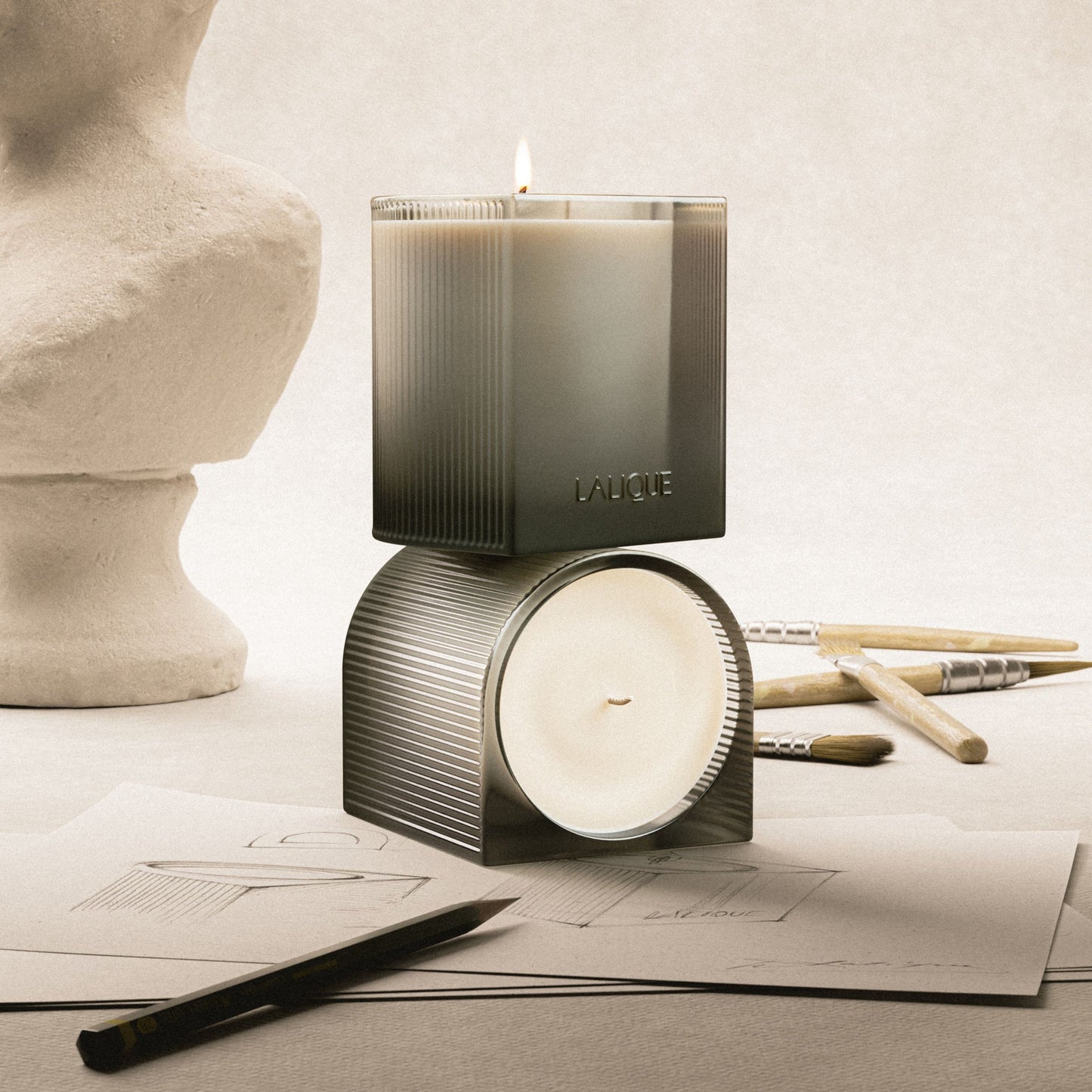 Lalique L’Atelier, Scented Candle Scent by Lalique at  FormFluent Sydney, Australia