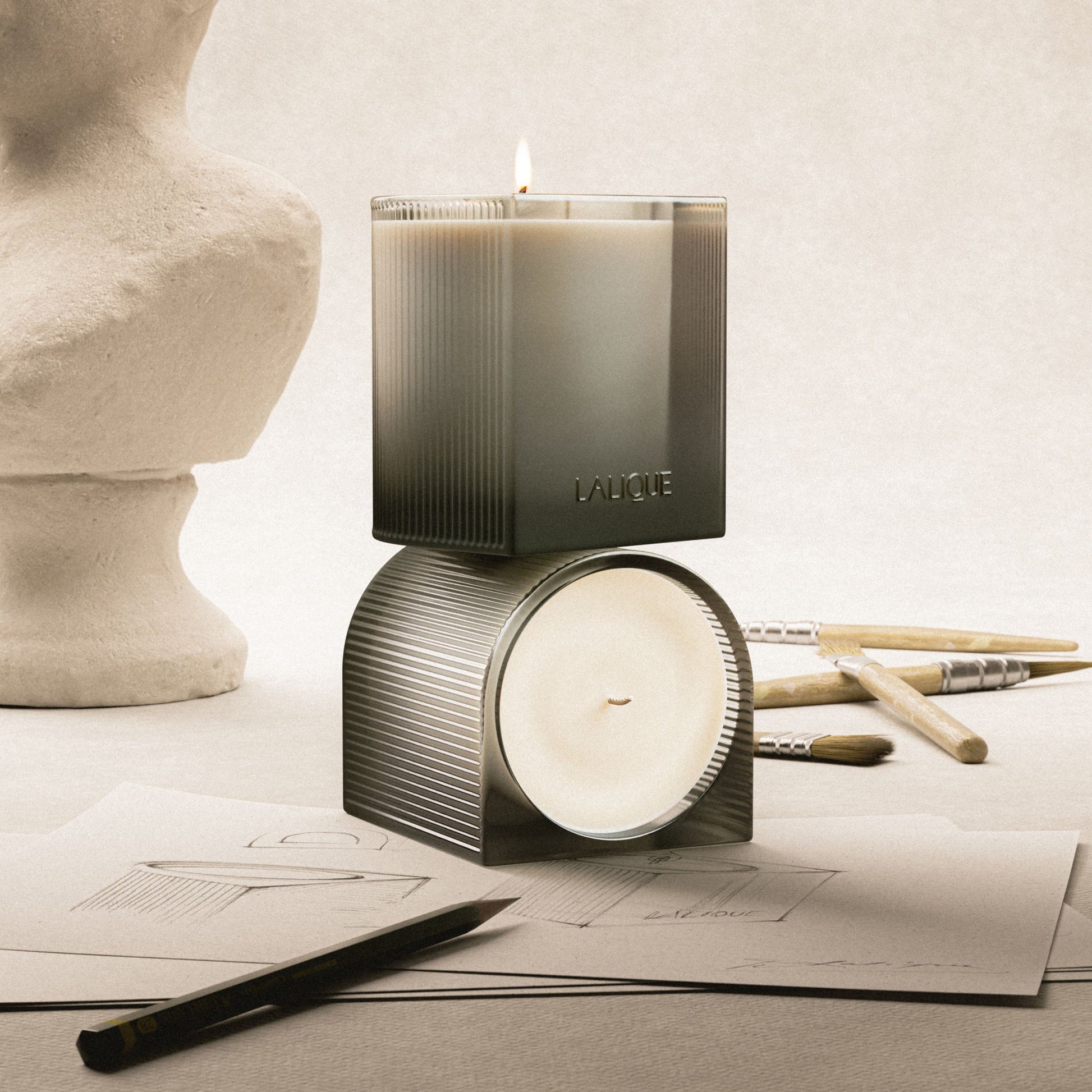 Lalique L’Atelier, Scented Candle Scent by Lalique at  FormFluent Sydney, Australia