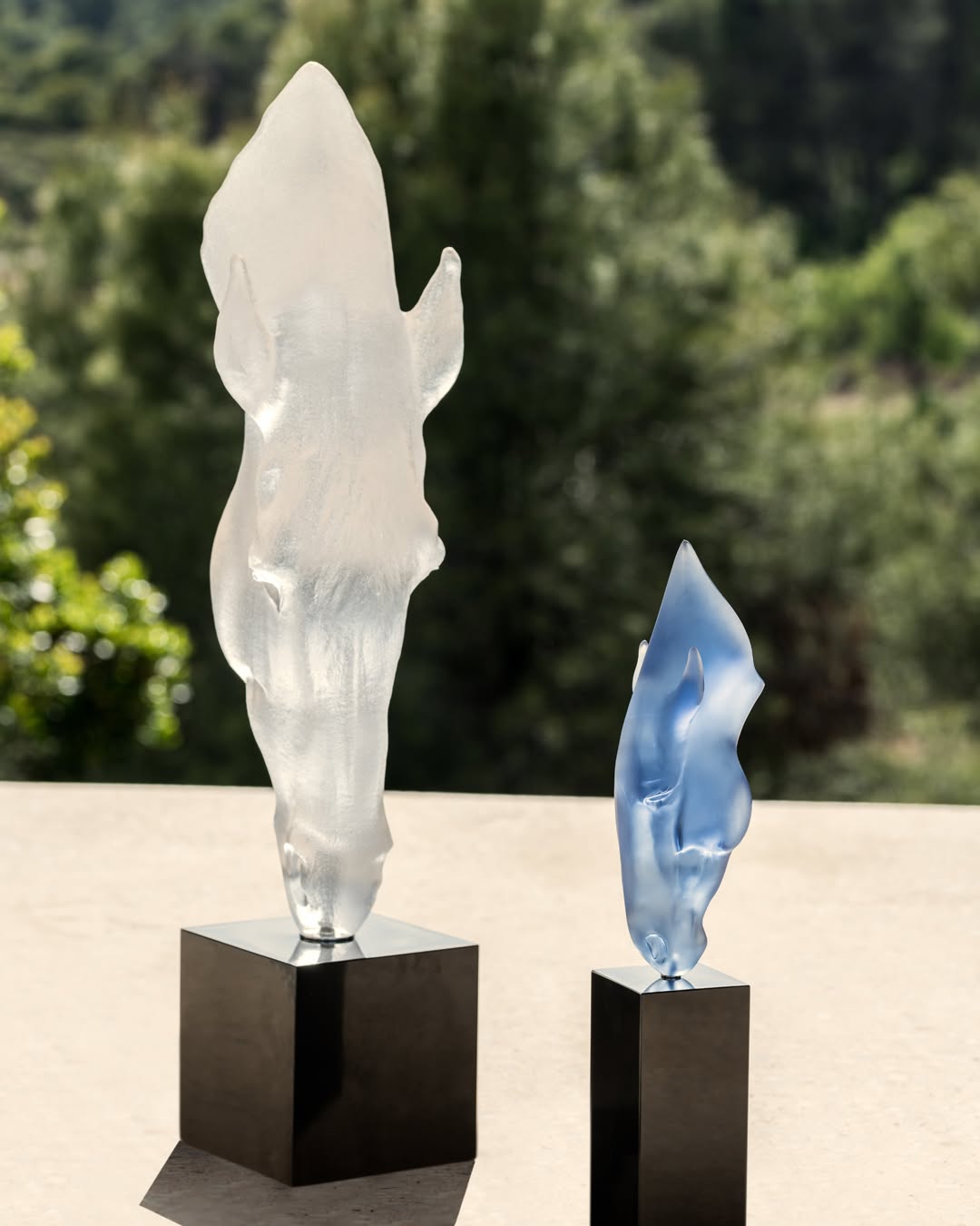 Lalique Large Still Water by Nic Fiddian Green & Lalique Clear Crystal Numbered Edition - FormFluent