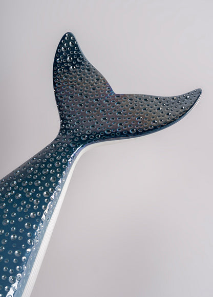 Lladró Whale Figurine - Small Sculpture by  Lladró at   FormFluent Sydney, Australia
