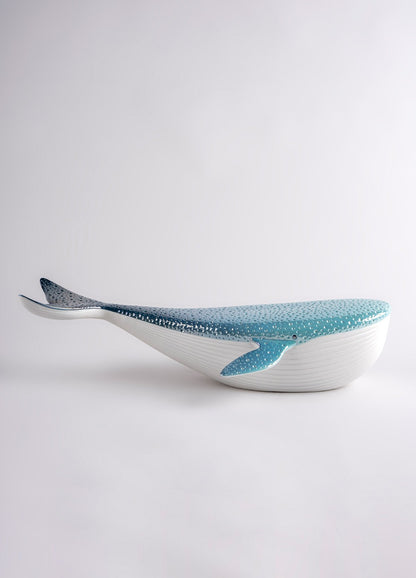 Lladró Whale Figurine - Small Sculpture by  Lladró at   FormFluent Sydney, Australia