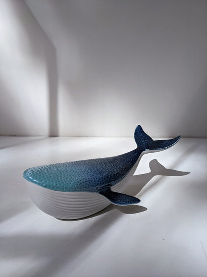 Lladró Whale Figurine - Small Sculpture by  Lladró at   FormFluent Sydney, Australia