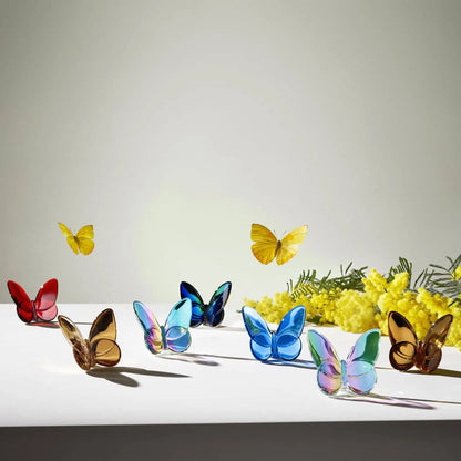 Baccarat Lucky Butterfly Gold Crystal Sculpture by  Baccarat at   FormFluent Sydney, Australia