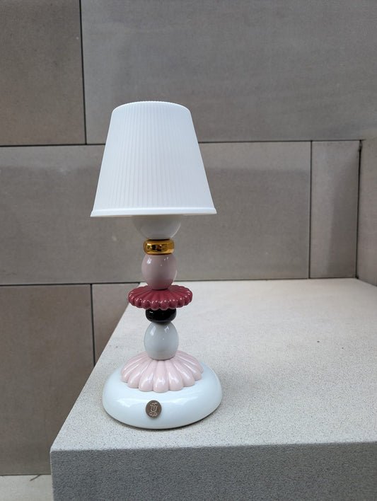  Lladró Lotus Firefly Table Lamp Pink  by Lladró at  FormFluent
