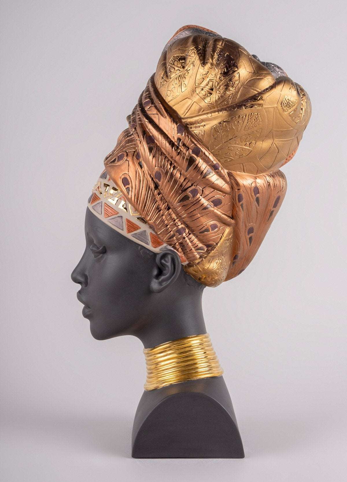 African Soul Bust Sculpture