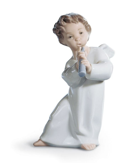 Angel with Flute Figurine