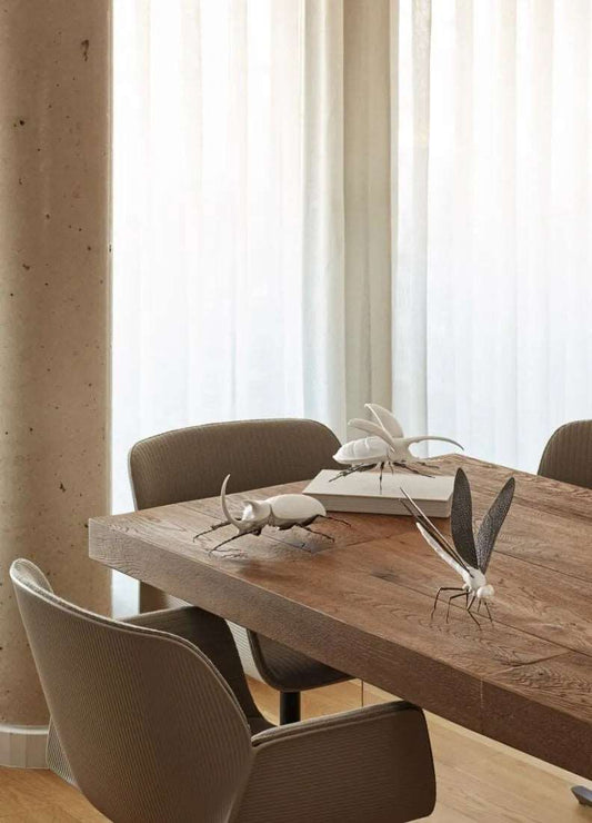  Lladró Awesome Insects Rhinoceros Beetle Figurine Matt White Sculpture by Lladró at  FormFluent