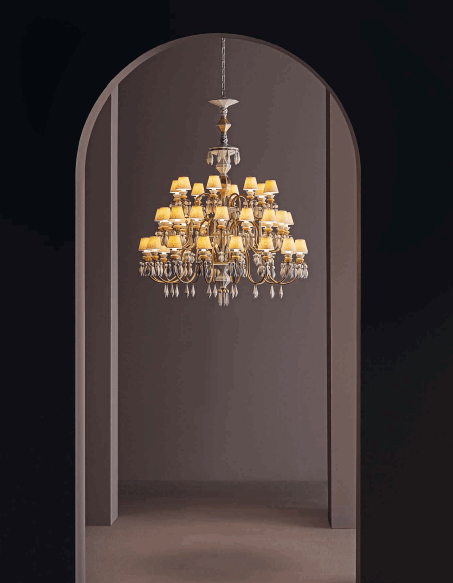 Belle de Nuit 40 Lights Chandelier - FormFluent