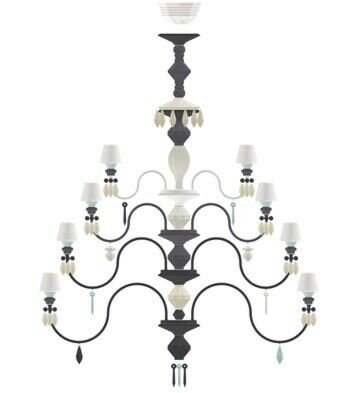 Belle de Nuit 56 Lights Chandelier - FormFluent