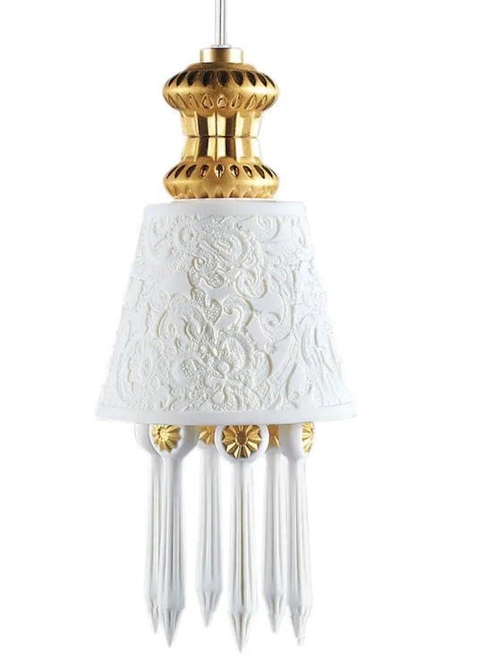  Lladró Belle de Nuit Ceiling Lamp with Lithophane and Tears Lighting by Lladró at  FormFluent