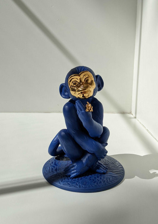 Bold Blue Monkey in International Klein Blue Limited Edition