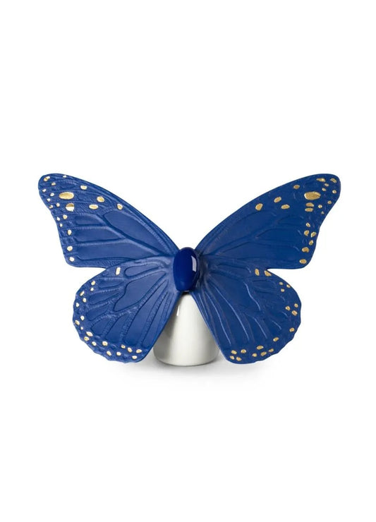 Butterfly Figurine with Gold Lustre