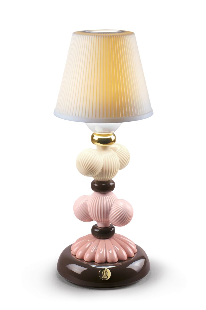 Cactus Firefly Golden Fall Table Lamp Pink