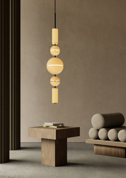 Lladró Cascade Hanging Lamp Long  - FormFluent Sydney Australia