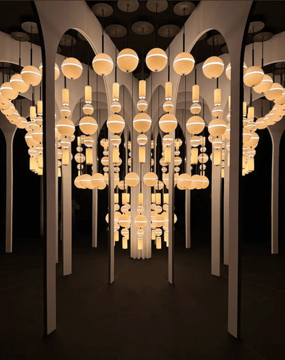 Lladró Cascade Sphere Hanging Lamp by Lee Broom Lighting by  Lladró at   FormFluent Sydney, Australia