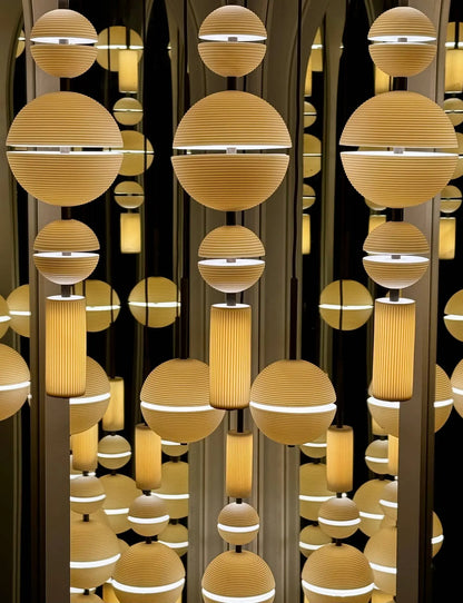 Lladró Cascade Hanging Lamp Long by Lee Broom Lighting by  Lladró at   FormFluent Sydney, Australia