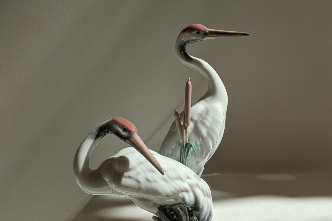 Courting Cranes Sculpture - FormFluent