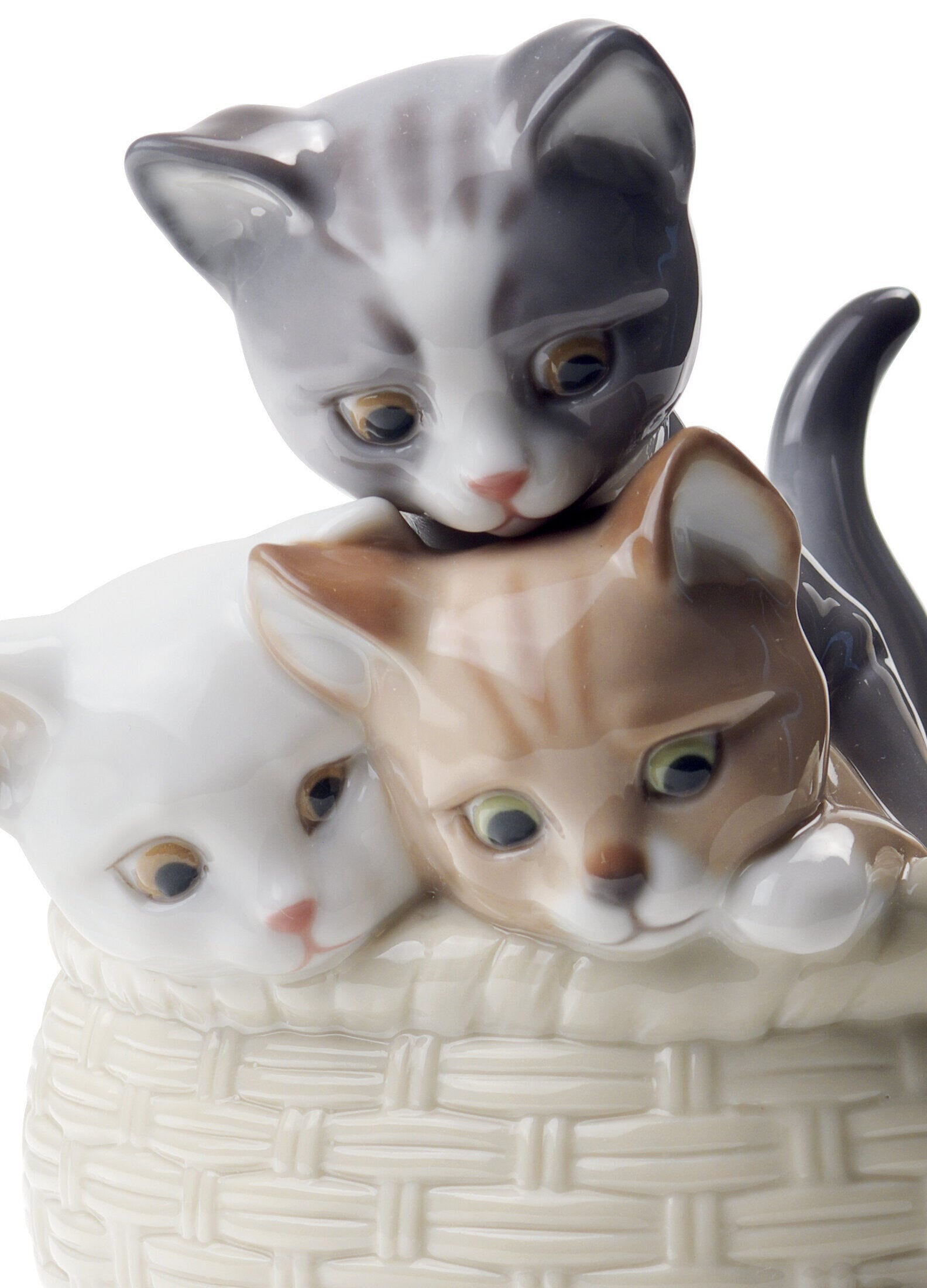 Buy Authentic Lladró Lladró Curious Kittens Figurine Sculpture - FormFluent Sydney Australia