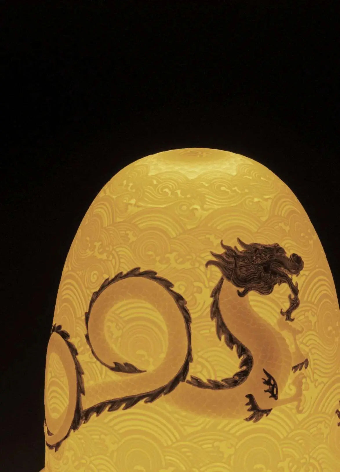  Lladró Dragons Dome Cordless Table Lamp Gold Lustre Lighting by Lladró at  FormFluent