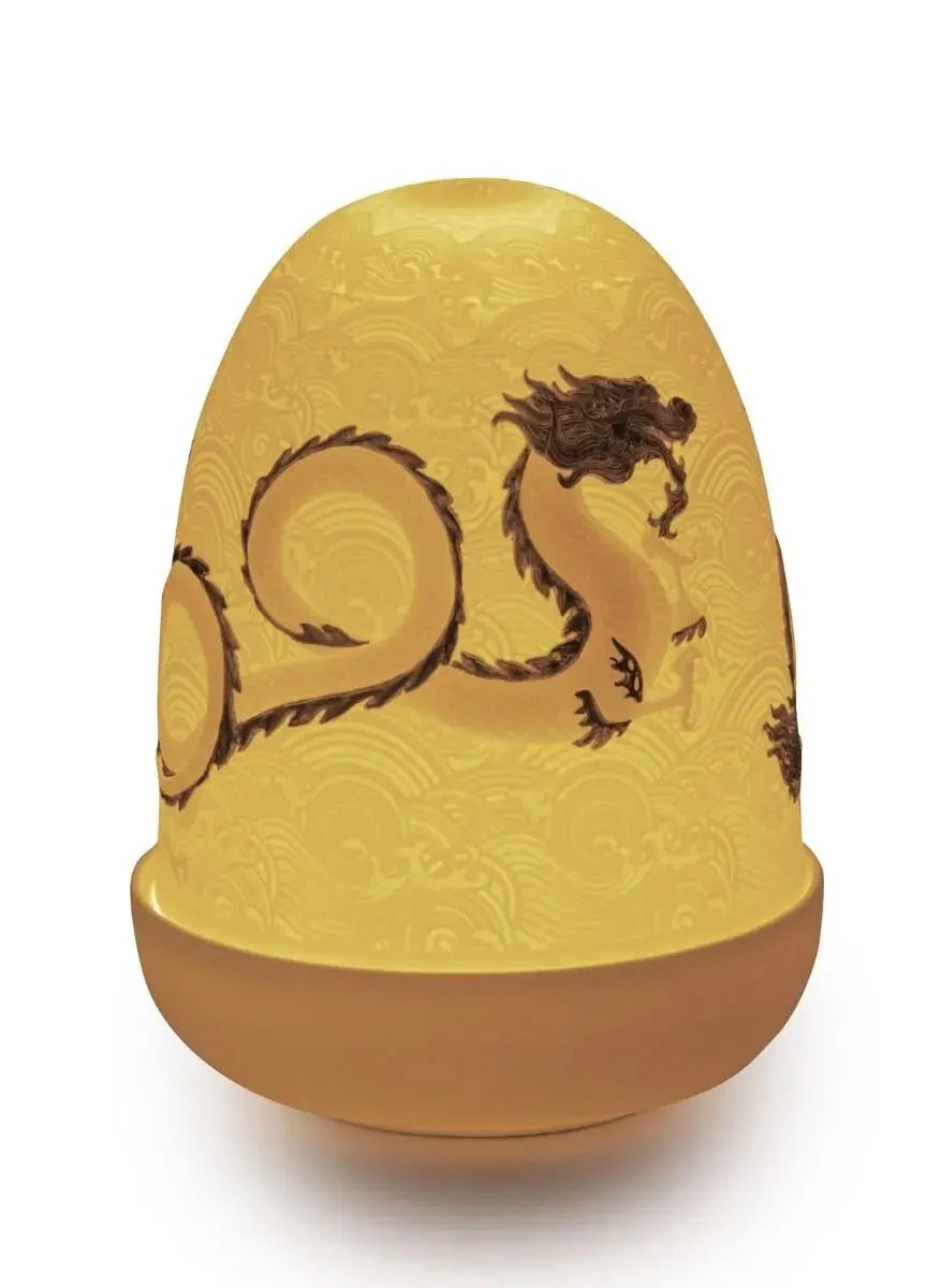  Lladró Dragons Dome Cordless Table Lamp Gold Lustre Lighting by Lladró at  FormFluent