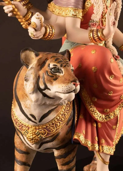  Lladró Goddess Durga Sculpture Limited Edition Sculpture by Lladró at  FormFluent