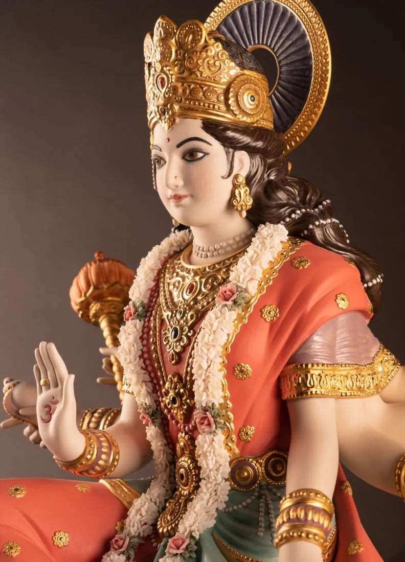 Goddess Durga Sculpture. Limited Edition