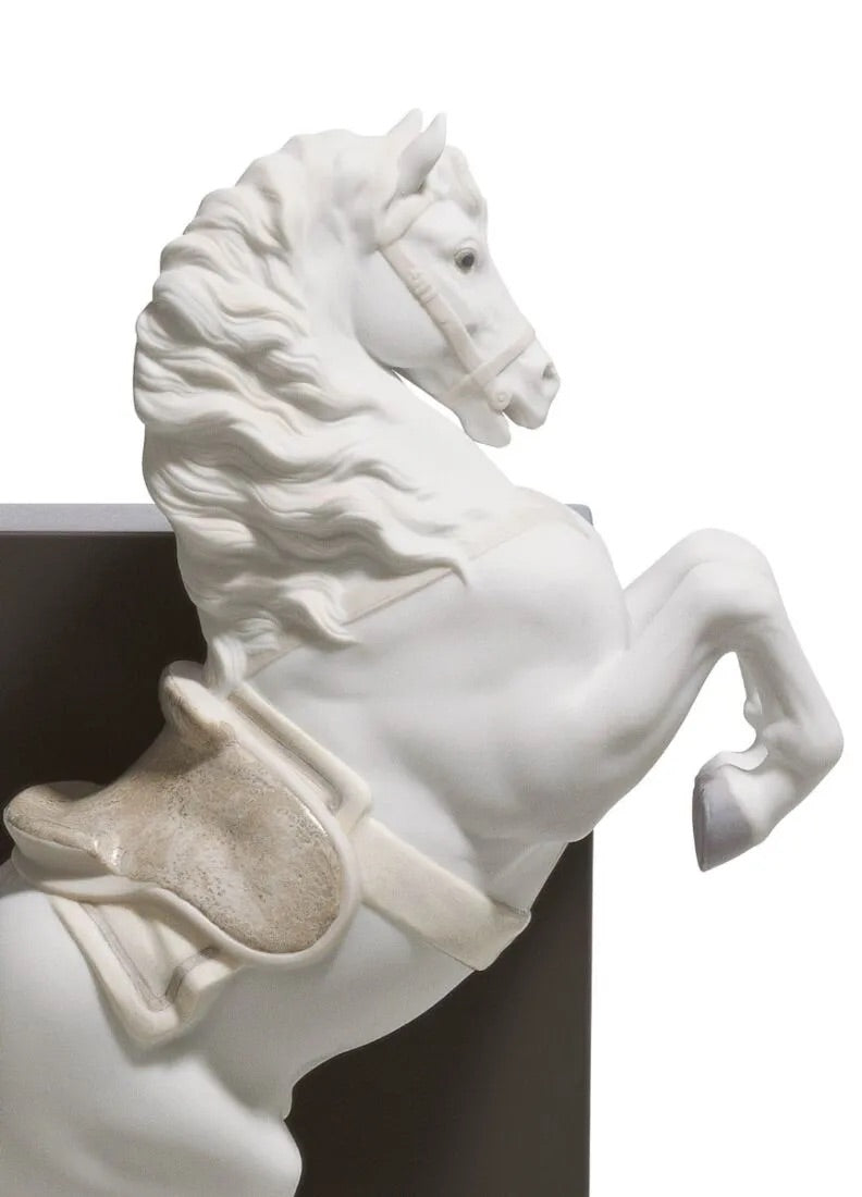 Horse on Courbette and Pirouette Bookends - FormFluent