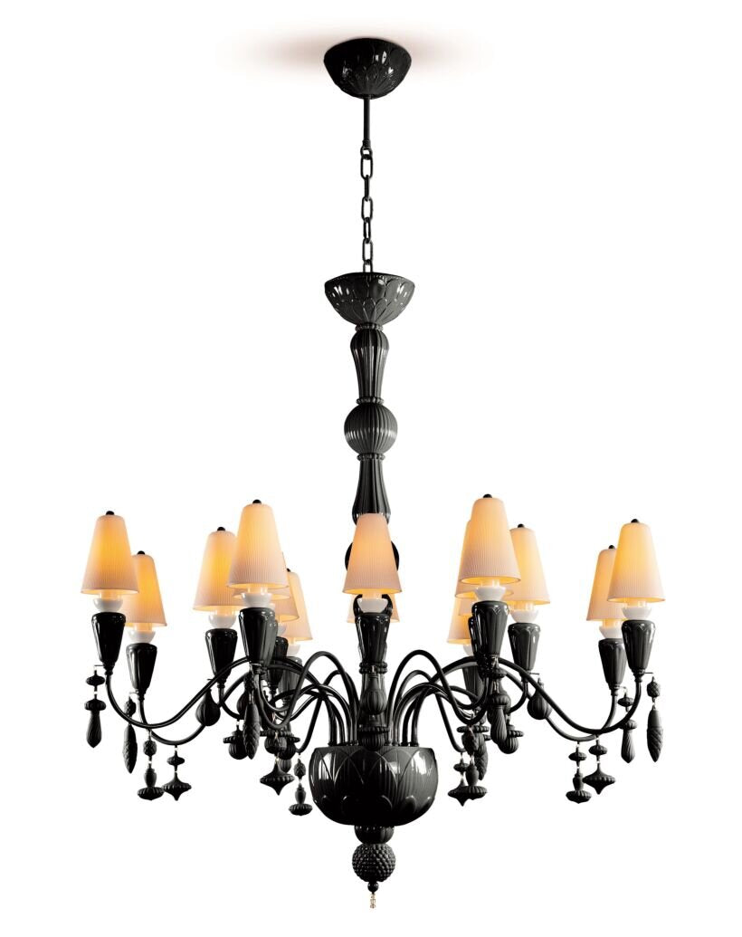 Ivy and Seed 16 Lights Chandelier - Medium Flat Model - FormFluent