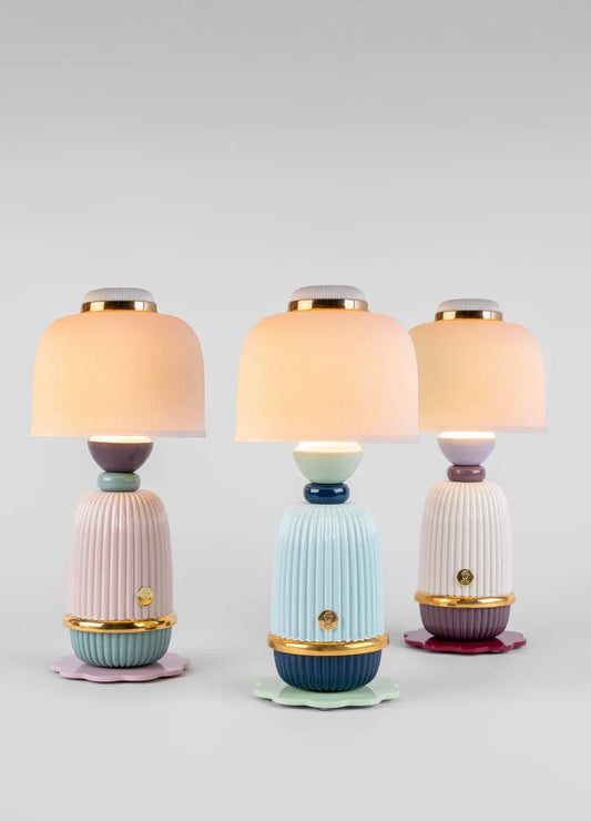  Lladró Kokeshi Doll Cordless Table Lamp Pink Lighting by Lladró at  FormFluent