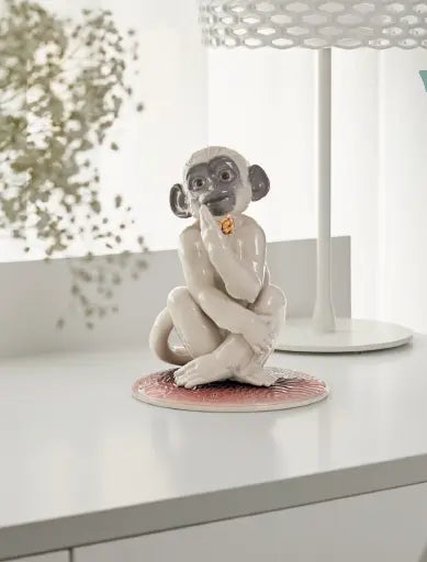  Lladró Little Monkey Figurine Sculpture by Lladró at  FormFluent