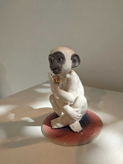  Lladró Little Monkey Figurine Sculpture by Lladró at  FormFluent